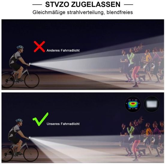 Clairage shop vélo homologué