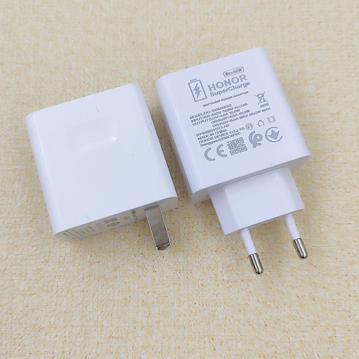 Chargeur 66W Supercharge Honor Avec Câble USB C 6A - Compatible Magic 7 Lite, 90 Lite, 200 Lite