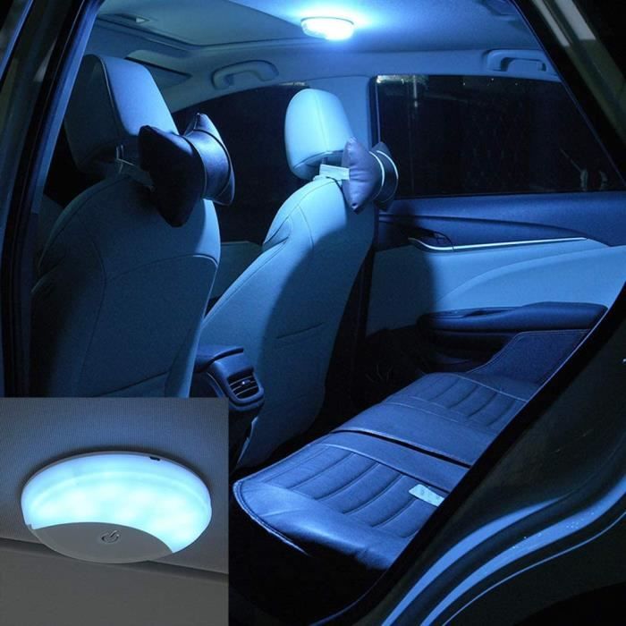 Plafonnier de Voiture LED Auto Lampe de Toit Voiture Sans Fil