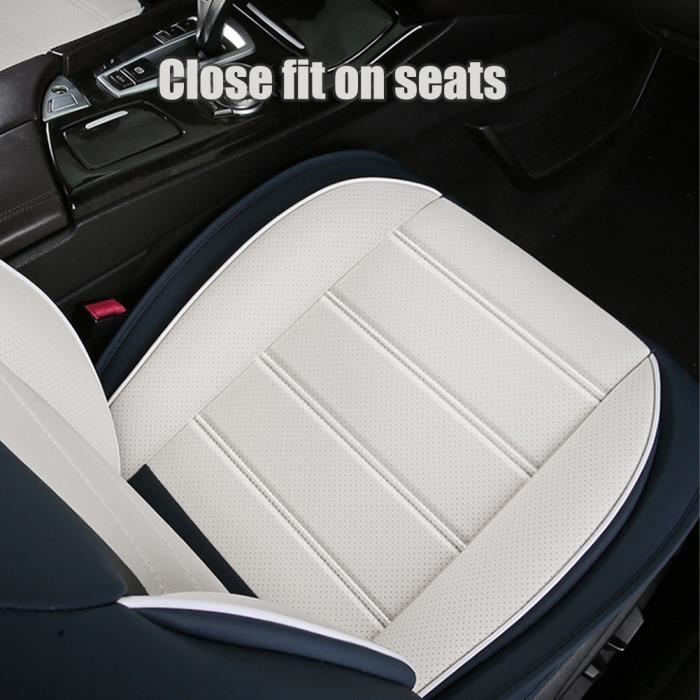 Housse De Chaise Ronde En Cuir Pu Housse De Siège Imperméable Et Anti