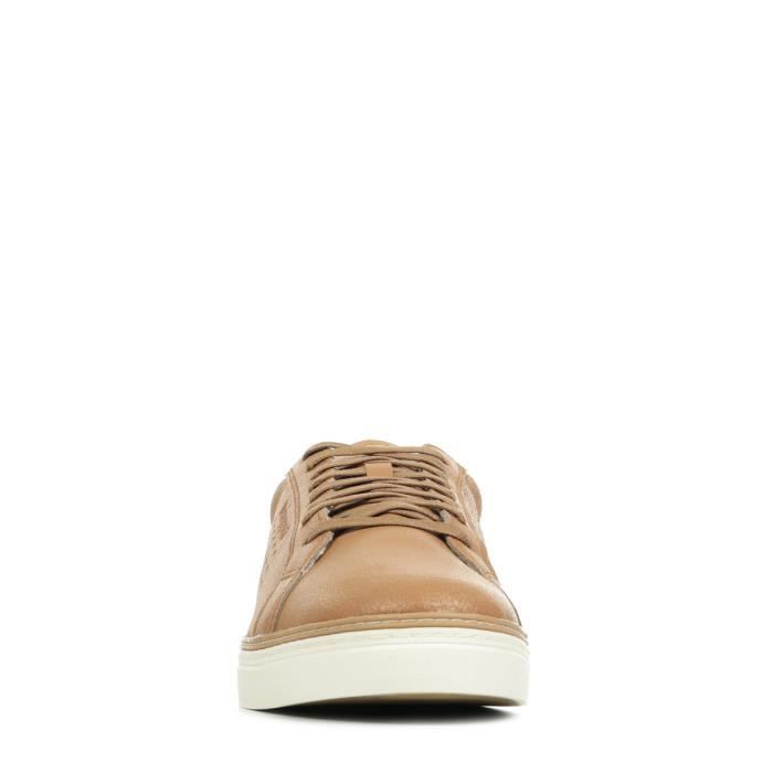 Baskets Le Coq Sportif Courtace Premium Marron Cdiscount Chaussures