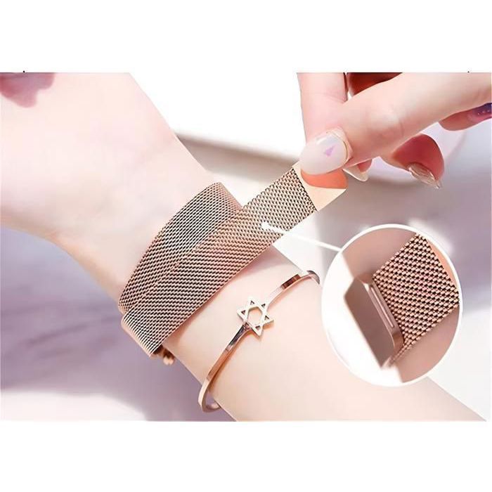 Montre Femme Infini-t Bracelet Métal Argenté - Longueur 19cm - Cadran ~4cm - Très Bon état
