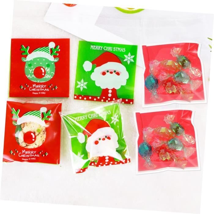 Papier D'emballage Alimentaire Noël - 100 Feuilles Anti-graisse 25x21,5 Cm, Pour Burgers, Sandwichs, Bonbons - 7