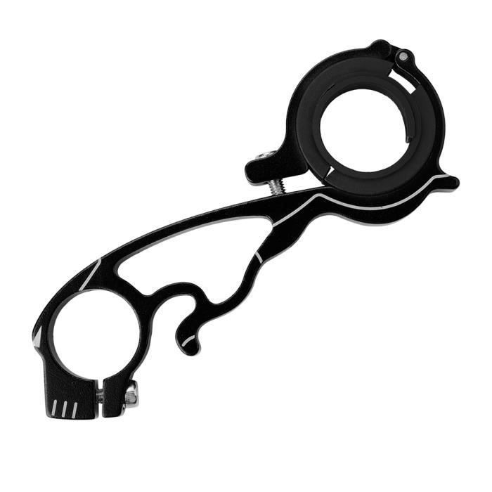 Extension De Guidon Vélo En Aluminium - 30 Cm, Compatible 25.4 Et 31.8 Mm, Pour Fixer Compteur, éclairage, Téléphone