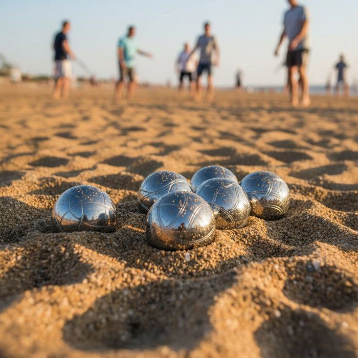Boules De P tanque Relaxdays 6 Boules En Acier Ensemble Avec Boule boules-de-p-tanque-relaxdays-6-boules-en-acier-ensemble-avec-boule