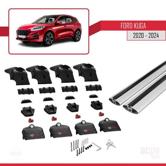 Compatible avec Ford Kuga 3 (CX482) 2020-2026 ACE-2 Barres de Toit Compatible avec Ford Kuga 3 (CX482) 2020-2026 ACE-2 Barres de Toit