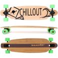 Longboard Chillout No. 19 , Drop Through, 9 couches, ABEC 11-0