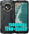Smartphone Robuste BLACKVIEW BV9300 PRO 24GB+256GB, Écran 6.7"FHD+, Batterie 15080mAh, 64MP+32MP, Android 13,NFC/OTG/Dual SIM, Noir-0