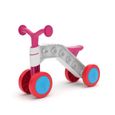 Porteur 4 roues ITSIBITSI - CHILLAFISH - Blanc/Rose - Pour les enfants de 1 à 3 ans-0