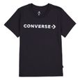 T-shirt CONVERSE Floral Logo Graphic Noir - Femme/Adulte-0