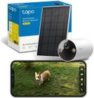Caméra Surveillance WiFi Extérieure 2K(3MP) sans Fil Solaire - Tapo C410 KIT - Autonomie permanente de la Batterie - IP65 Etanche