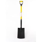 BRAND Pelle - SUAN - Rebords en acier trempé - Manche en fibre de verre - Poignée confort