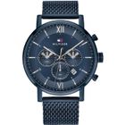 Tommy Hilfiger Homme Analogique Quartz Montre avec Bracelet en Acier Inoxydable 1710397 75