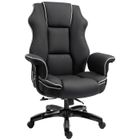 Vinsetto Fauteuil de bureau gamer ergonomique grand confort - 66,5L x 55l x 123-129H cm - noir