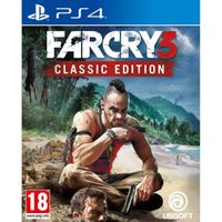 Jeu PS4 - Ubisoft - Far Cry 3 Classic Edition - FPS - En boîte