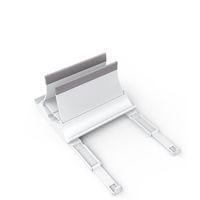 Blanc - Support Vertical pliable 2 en 1 pour ordinateur Portable, accessoire pour MacBook Air Pro 10 17 pouce