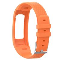 Orange Bracelet de rechange en silicone pour Garmin VivoFit 2/1 Fitness Activity Tracker-L