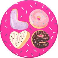 Support pour téléphone portable POPSOCKETS Love Donut 90023 rose