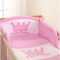 Tour de lit bébé - 120*60 ou 140*70  Princesse ro