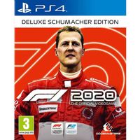 F1 2020 Deluxe Schumacher Edition sur PS4, un jeu Course / arcade pour PS4.
