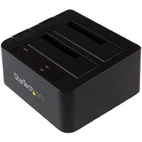 StarTech.com Dock pour Disques Durs USB 3.1 a SATA a 2 Baies, USB 3.1 (10 Gbps), Station d'Accueil HDD/SSD externes 2,5/3,5" 