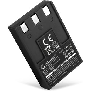 Lot De 3 Batteries Remplacement Pour JVC BN-VG114 / BN-VG114E / BN-VG114AC - 1200mAh, 3.6V Li-ion, Avec Puce Info