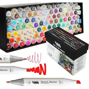 Feutres Double Pointe Étincelants - Lot De 8 Stylos à Encre Brillante - Pour Dessin, Notes, Activités Créatives - 9