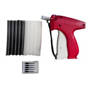 VEGCOO Pistolet Étiqueteuse Vêtements + 3000 Tiges + 300 Étiquettes + 5 Aiguilles – Kit Complet Blanc