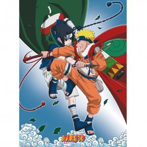AFFICHE - POSTER NARUTO Poster Naruto vs Sasuke (52 x 38 cm)