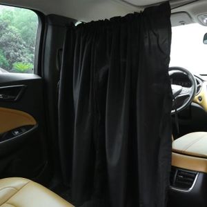 Rideau d'isolation de voiture Protection de cloison de cabine de taxi  scellée et climatisation de véhicule commercial Parasol et rideau d'intimité