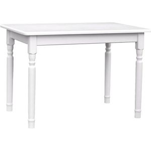 TABLE DE CUISINE  Table à manger 100 x 60 cm table de cuisine table en pin blanc massif FABRICANT NEUF