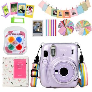 Portable 68 poches Insert 3/" Album Photo pour Polaroid FujiFilm Instax 7S//25//8