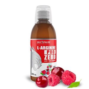PROTÉINE Eric Favre - L-Arginine AAKG Pro Zero liquide ( Fruits rouges) - Boosters & Pre Work Out - Fruits rouges - 500ml
