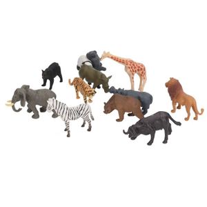 FIGURINE - PERSONNAGE Figurine Animale Jouet Jouet Figurine Animal, 12 P