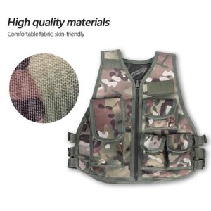 Gilet militaire enfant - Cdiscount