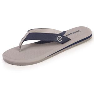Isotoner Tongs Homme Grises