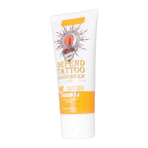 SOLAIRE CORPS VISAGE Mxzzand Crème de protection solaire pour tatouage Mxzzand Defend Tattoo Sunscreen Crème solaire pour soins de hygiene bijoux