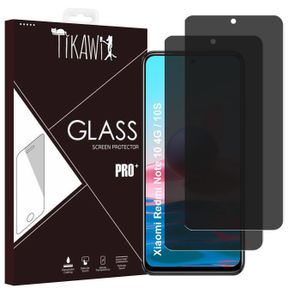 Protecteurs D'écran Bruni Pour Xiaomi Redmi Note 10S - Lot De 2 Films, Anti-rayures, Made In Germany
