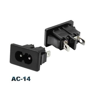 INTERRUPTEUR AC-14 -IEC320 C14 Électrique AC Prise 3 broches ro