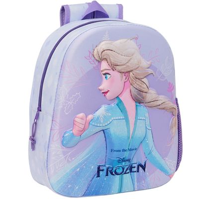 Sac A Dos Escolar Sac à Dos Enfant Frozen 3D - Pack 3 Pièces (Sac, Trousse, Sac Cordon) - Fournitures Scolaires Kit Scolaire Frozen