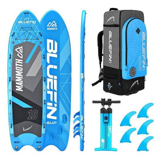 Paddle Gonflable Niphean Extra Large - 335cm, 200kg Charge, Stable Débutants, Kit Complet Accessoires