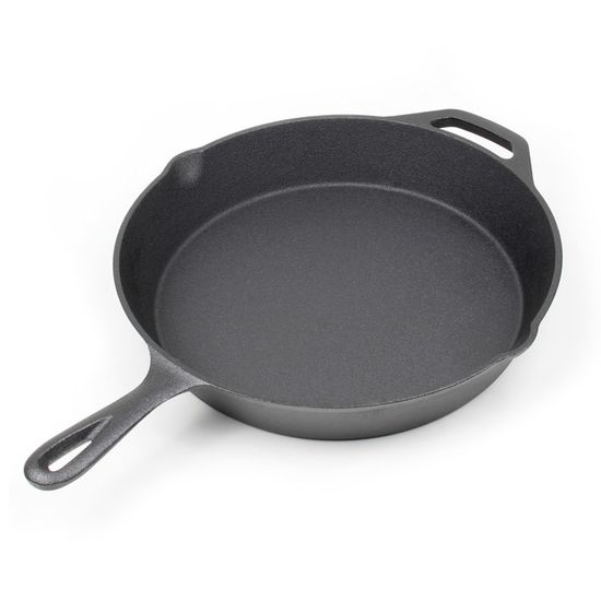 Poêle à Frire En Fonte à Fond Plat Antiadhésive En Fonte épaississante Pour Crêpes, Omelette, Cuisine, Plaque à Induction, Cuisine Spéciale U