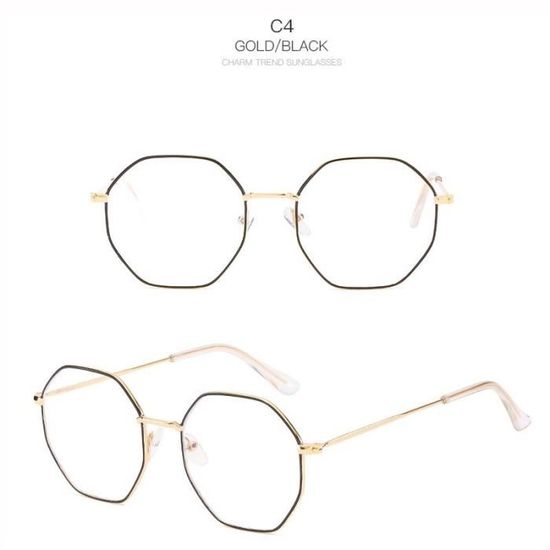 Lunettes hexagonales style vintage et décalé top