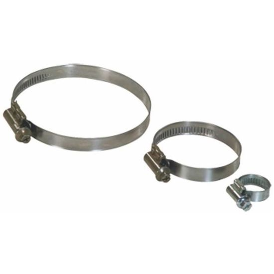 Lot De 15 Colliers De Serrage DIN 3017 Acier Inox 304 - 16-50 Mm Réglables Pour Piscine, Jardin Et Tuyaux