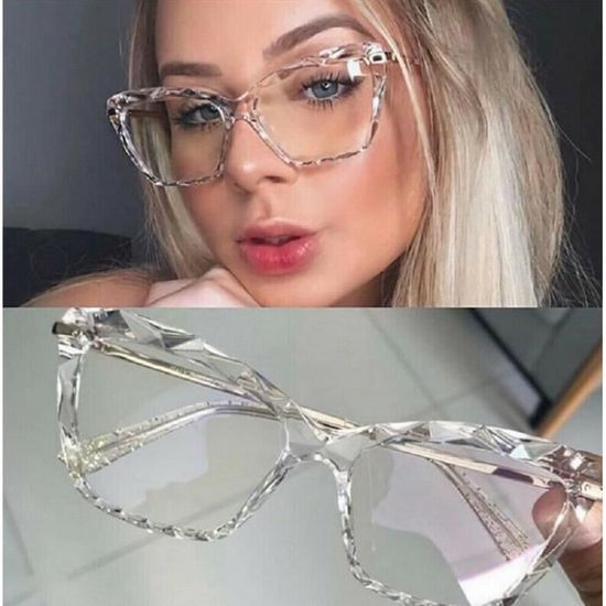 Monture lunette femme cristal 2025