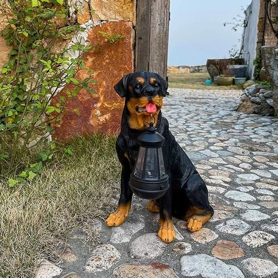 Rottweiler Statue - Statue de chien - Neuf - Édition limitée