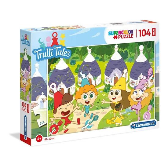 Clementoni Supercolor Puzzle – Trulli Tales 2x60 Teile Für Kinder | Lernspielzeug Ab 4 Jahre