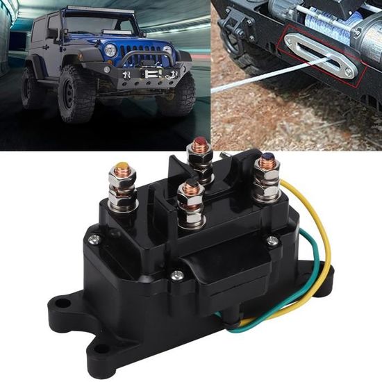 Kit De Relais De Treuil 12V 250A, Relais De Télécommande Pour ATV, Motoneige, Tracteur De Jardin, Divisée, Haute Puissance - Auto