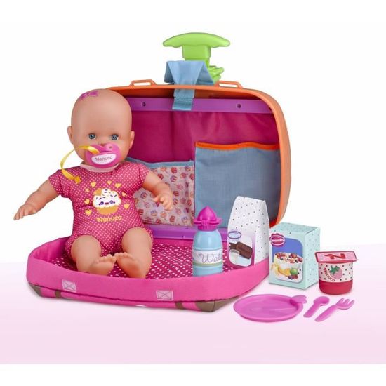 NENUCO - Mon Compagnon de Voyage - Poupon 35cm pour Enfant à partir de 1 an