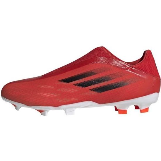 Chaussures Adidas X Speedflow.3 Ll Fg rouge noir homme